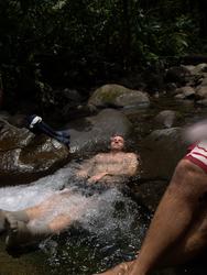 Litter release - Rio San Lorencito - Upstream 4-5-2009 8-54-55 AM.jpg