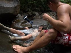 Litter release - Rio San Lorencito - Upstream 4-5-2009 8-52-57 AM.jpg